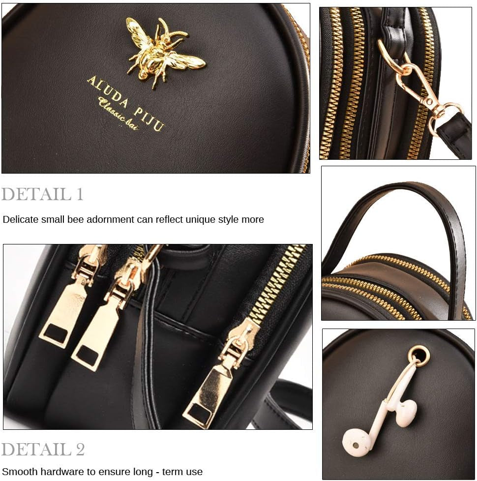 Chic Small Crossbody Bag for Women - Stylish Messenger Purse & Wallet Combo